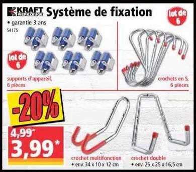 système de fixation kraft werkzeuge
