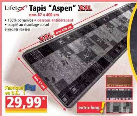 tapis "aspen" lifetex