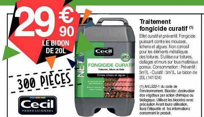 traitement fongicide curatif