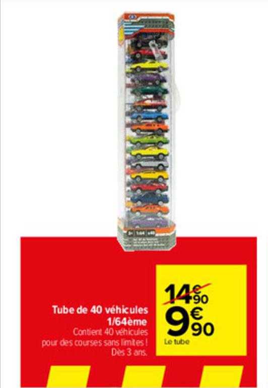 tube de 40 véhicules 1-64ème