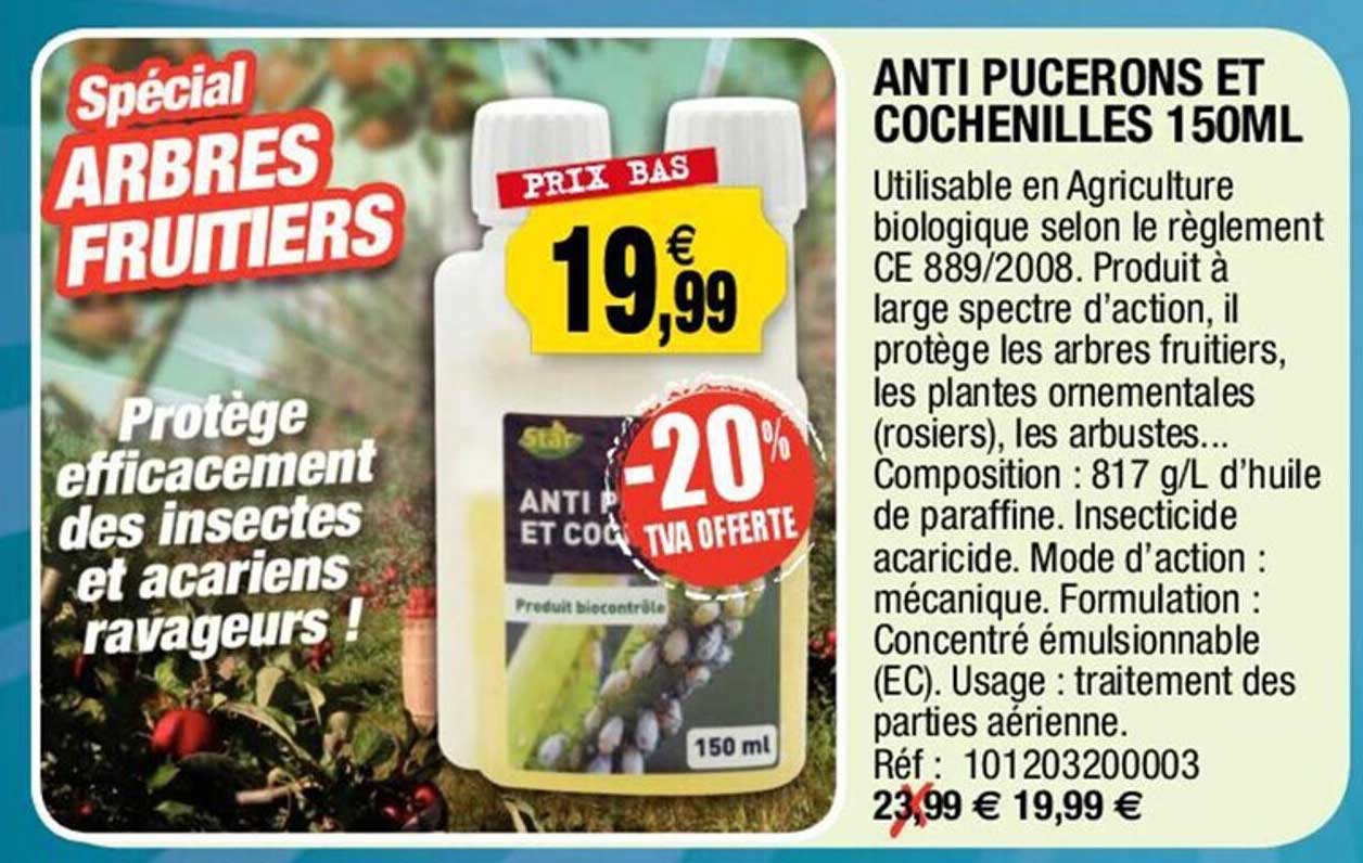 anti pucerons et cochenilles 150ml