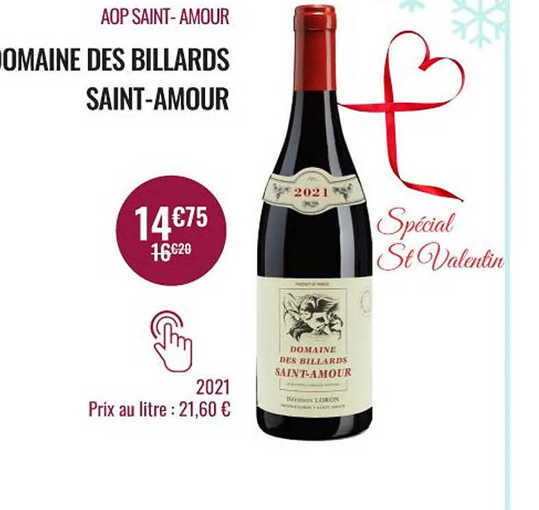 aop saint-amour domaine  des billards saint-amour 2021