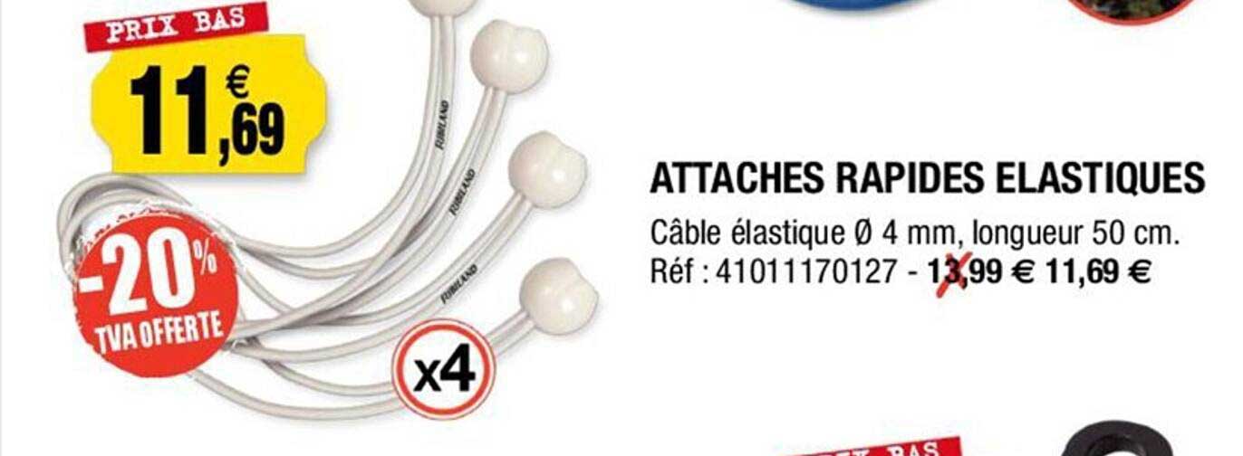 attaches rapides élastiques