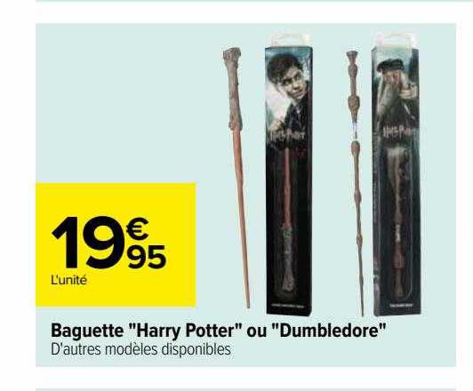 baguette "harry potter" ou "dumbledore"