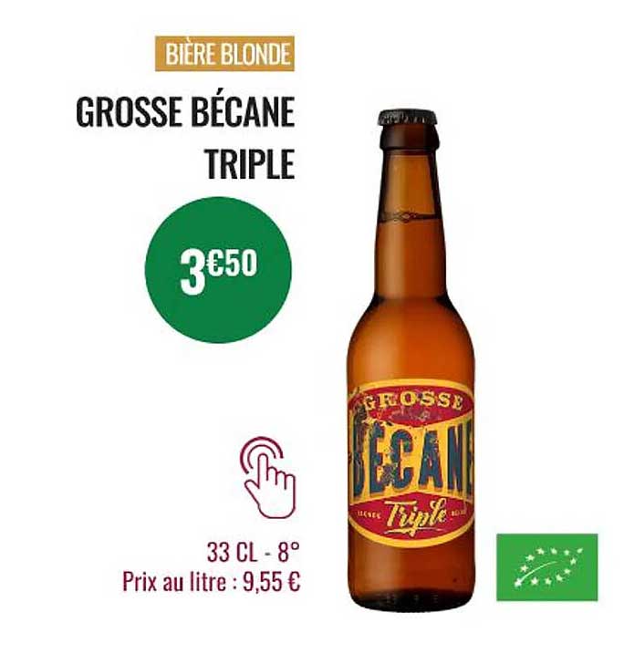 bière blonde grosse bécane triple