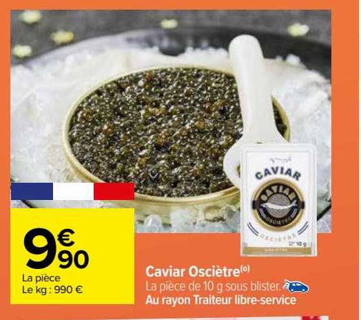 caviar osciètre