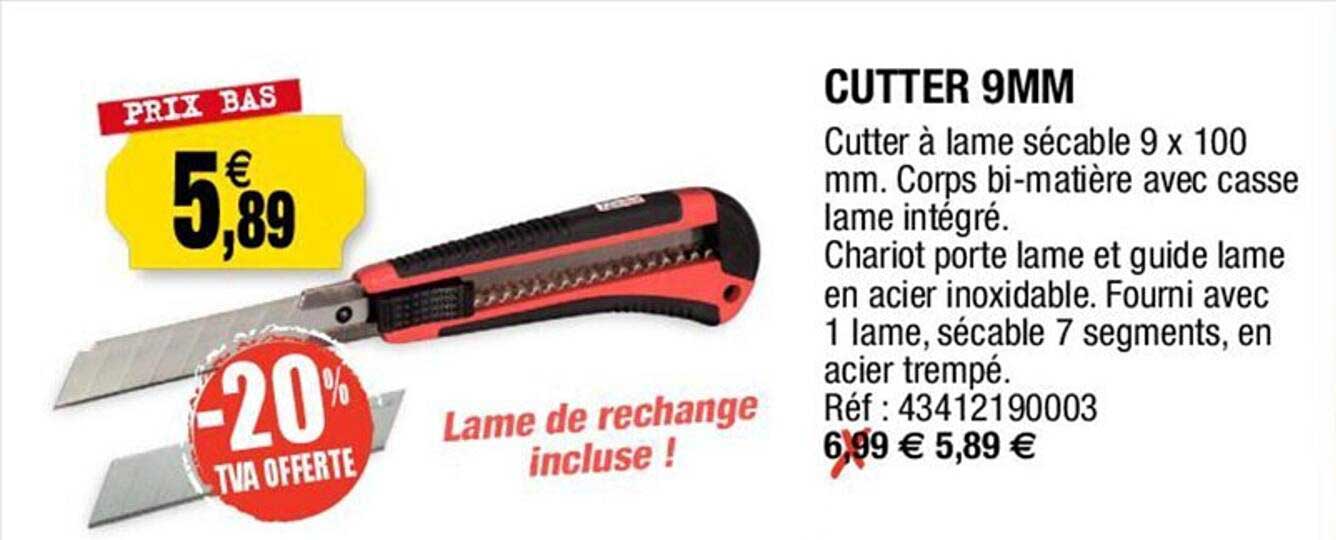 Cutter 9 Mm