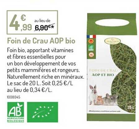 foin de crau aop bio