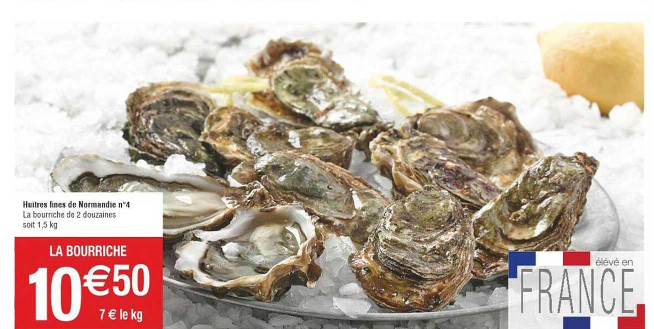 huîtres fines de normandie n°4