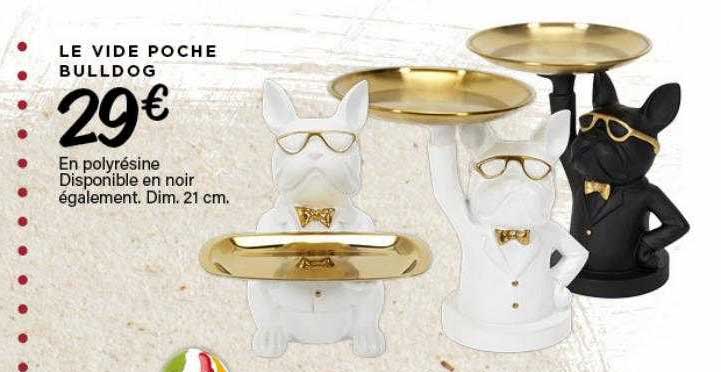 Le Vide Poche Bulldog