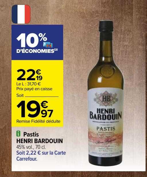 Pastis Henri Bardouin