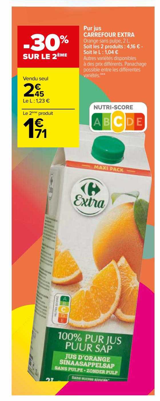 Pur Jus Carrefour Extra