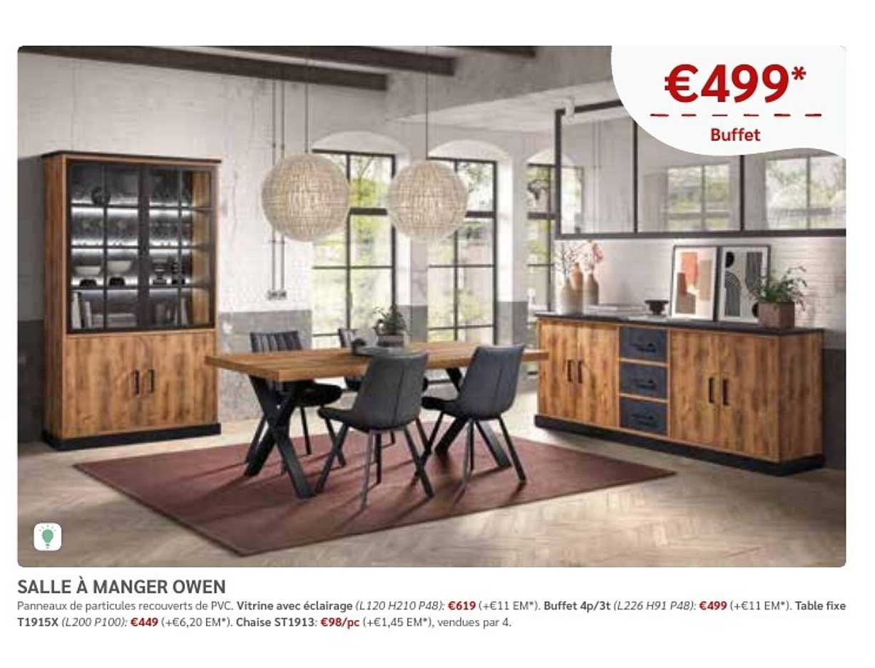 salle à manger owen - buffet