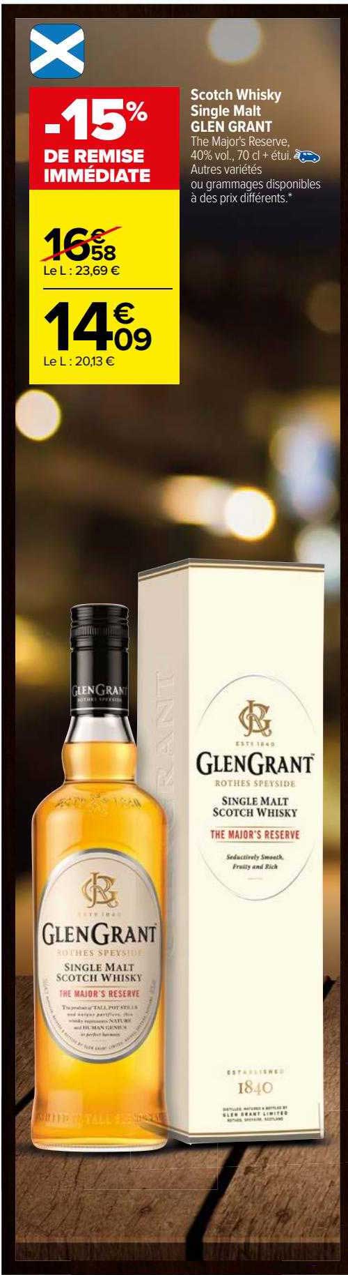 scotch whisky single malt glen grant