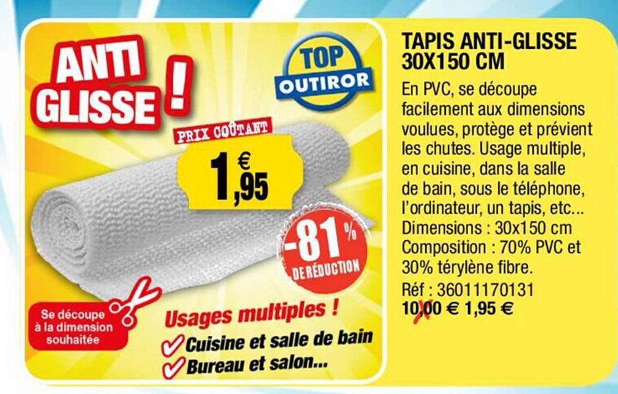 Tapis Anti-glisse 30x150 Cm -81% De Réduction