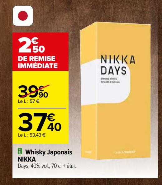 whisky japonais nikka
