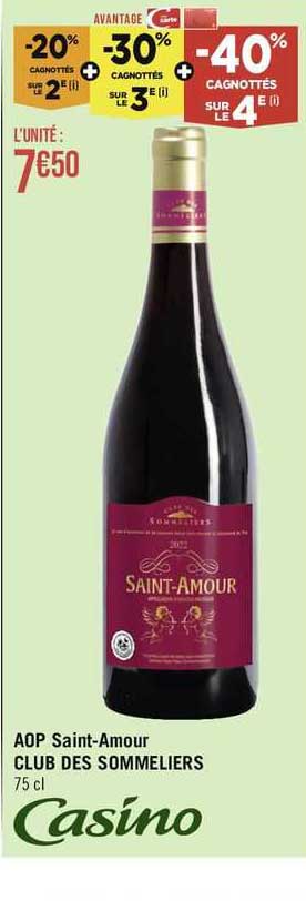 aop saint-amour club des sommelier