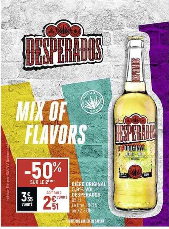 Bière Original 5,9% Vol Desperados