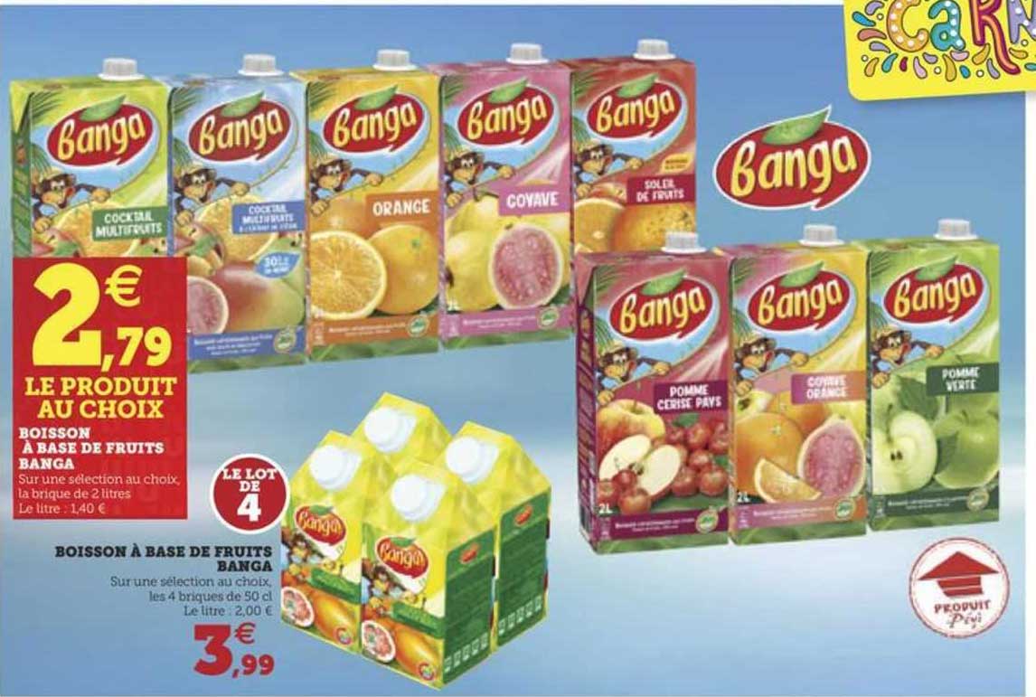 Boisson à Base De Fruits Banga