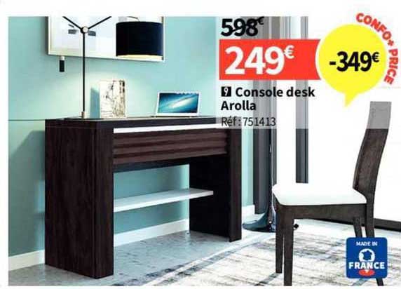 console desk arolla
