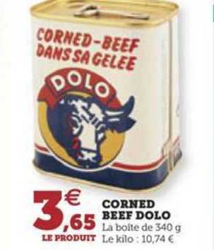 corned beef dolo