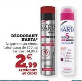 Déodorant Narta