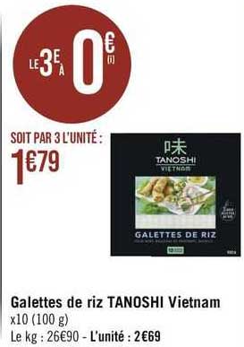 Galettes De Riz Tanoshi Vietnam