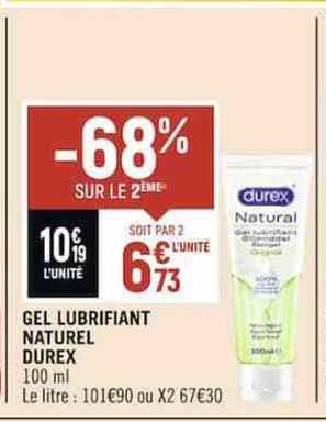 Gel Lubrifiant Naturel Durex