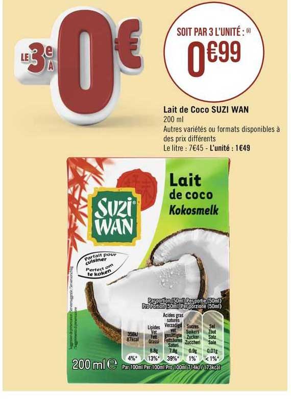 lait de coco suzi wan