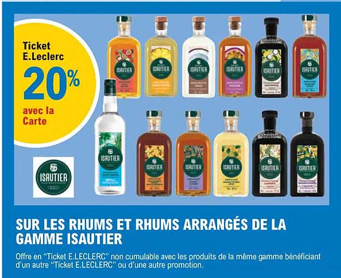 Les Rhums Et Rhums Arrangés De La Gamme Isautier
