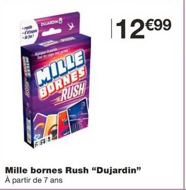 mille bornes rush "dujardin"
