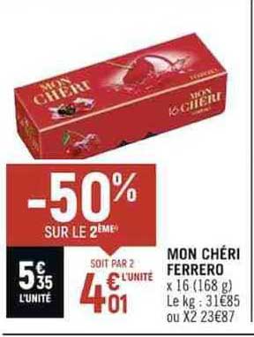 mon chéri ferrero
