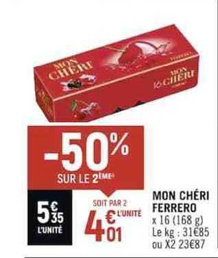 mon chéri ferrero