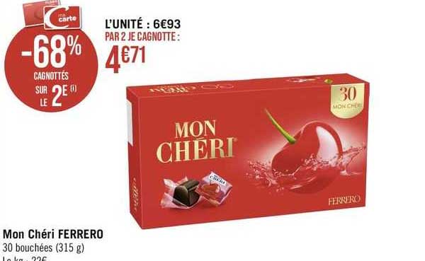 mon chéri ferrero