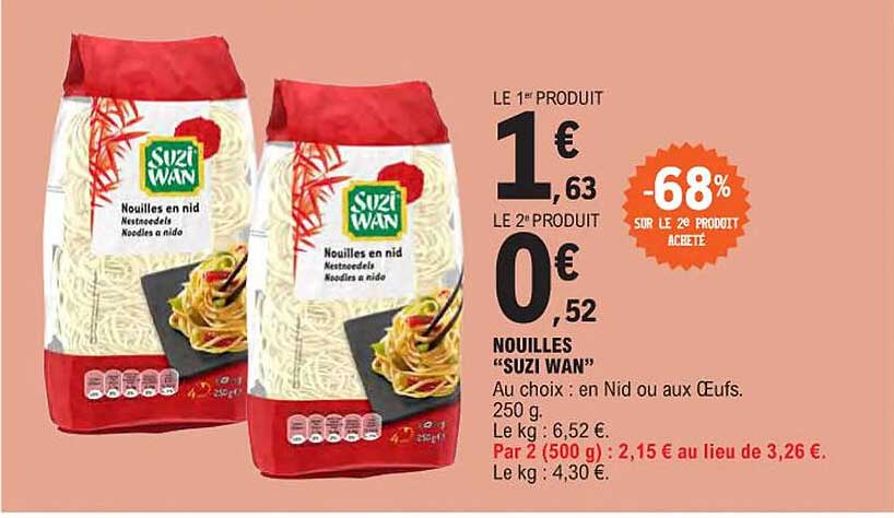 nouilles "suzi wan"