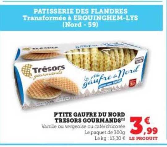 p'tite gaufre du nord trésors gourmands