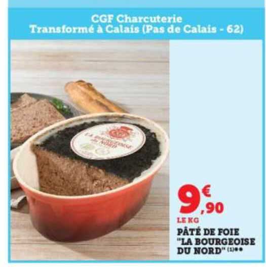 pâté de foie "la bourgeoise du nord"