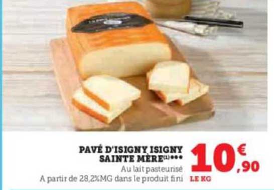 pavé d'isigny isigny sainte mère