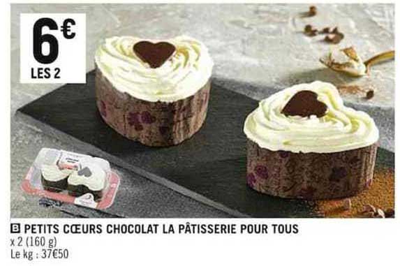 Petits Cœurs Chocolat La Pâtisserie Pour Tous
