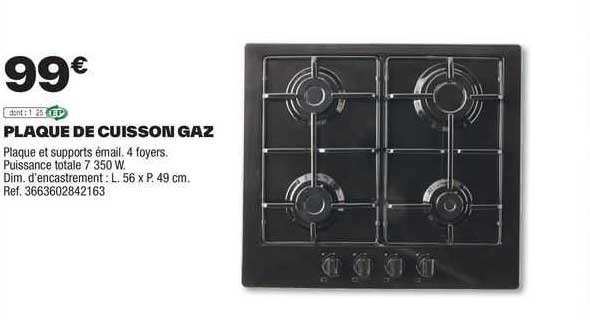 Plaque De Cuisson Gaz