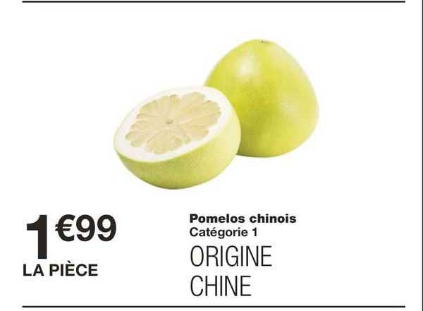 Pomelos Chinois