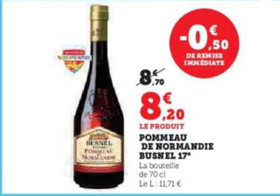 pommeau de normandie busnel 17°