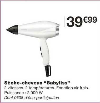 sèche-cheveux "babyliss"