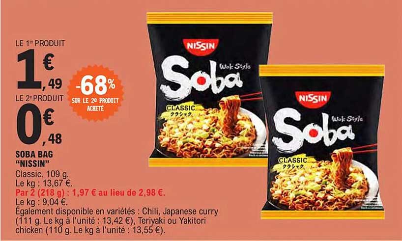 soba bag "nissin"