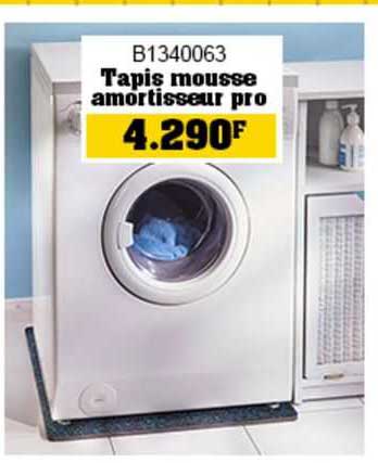 Tapis Mousse Amortisseur Pro