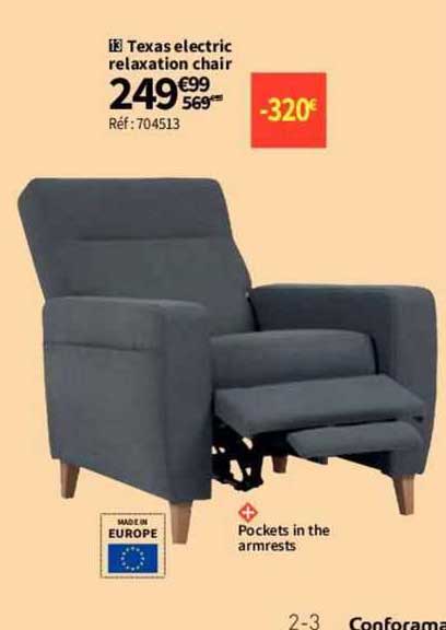 texas electric relaxation chair