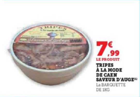 tripes à la monde de cean saveur d'auge