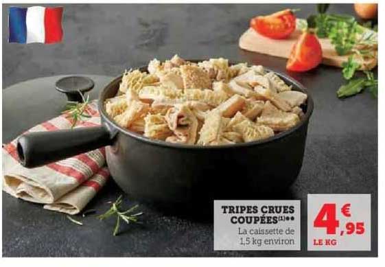 Tripes Crues Coupées