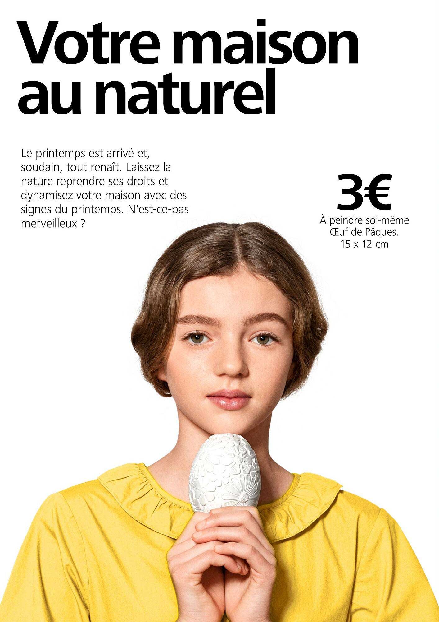 à peindre soi-même : œuf de pâques