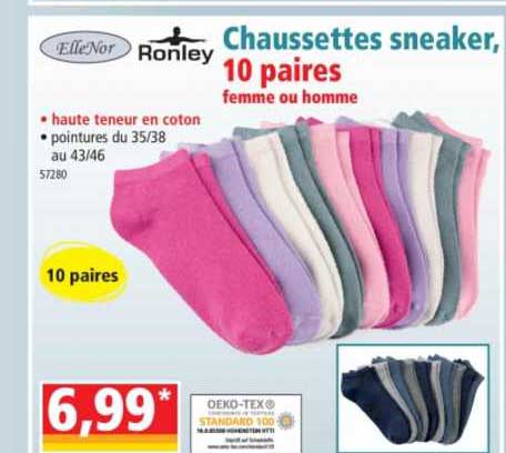 Chaussettes Sneaker Ronley